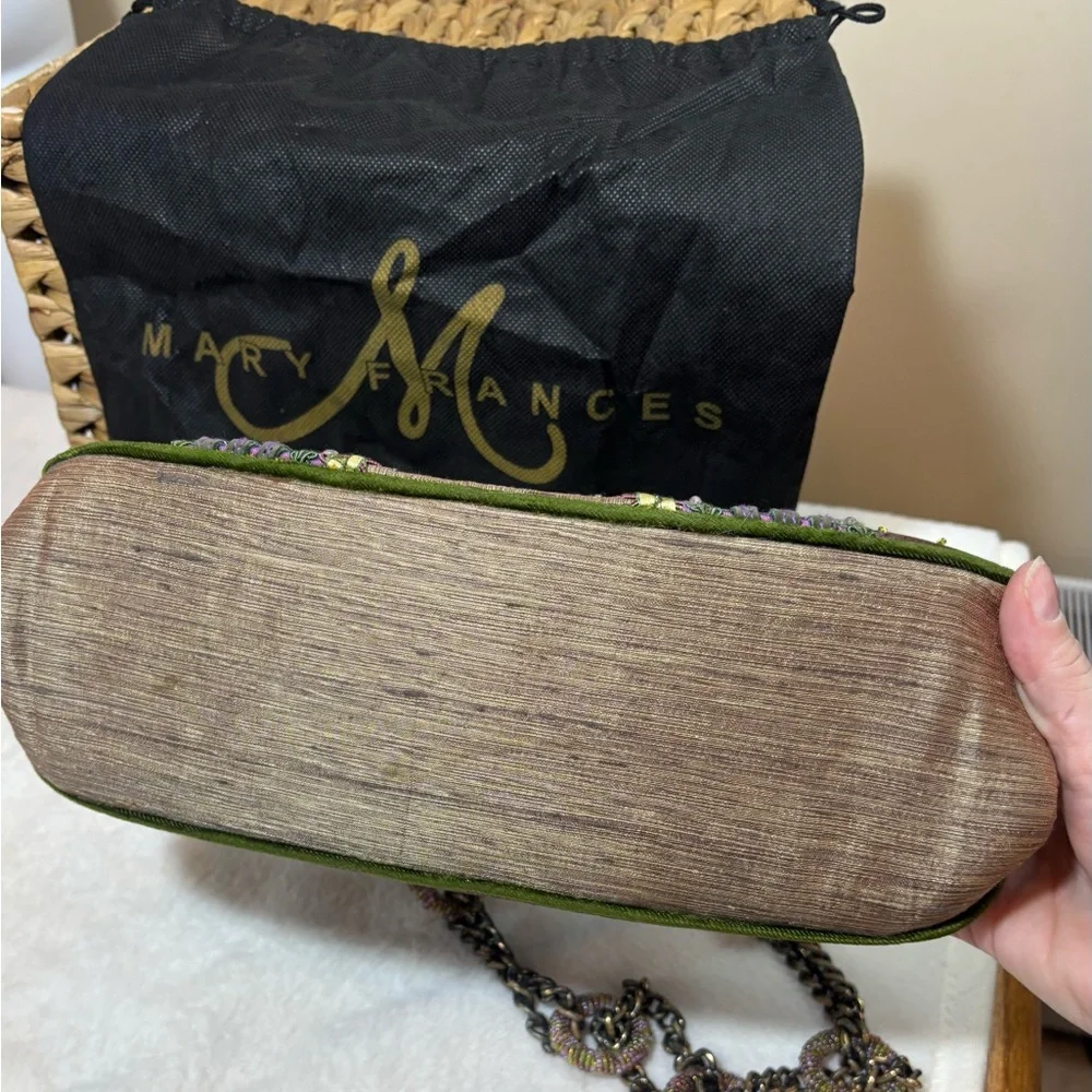 Vintage Mary Frances Multicolor Embellished Clutch - Picture 5 of 5